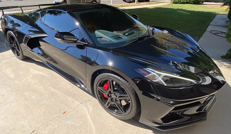 Corvette ceramic coatings and new car protection - Premium Detailing, Corona, CA